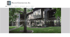Desktop Screenshot of daltonconstructionnc.com